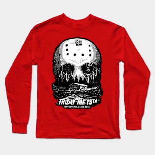 Friday the 13th movie poster Long Sleeve T-Shirt